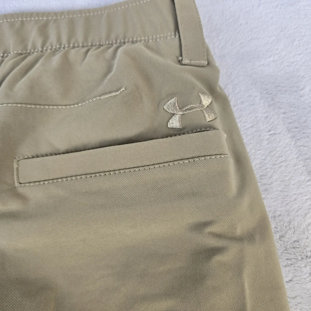 UNDER ARMOUR Pants Mens 30x30 Golf Beige